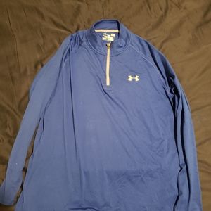 Blue under armour pullover